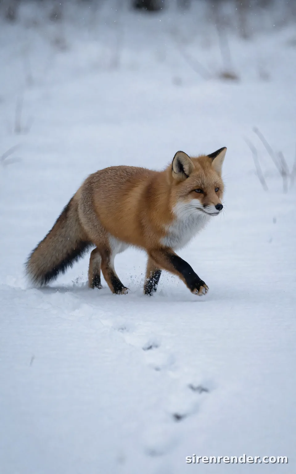 Fox in the snow, expanded prompt: Fox in the snow, expanded prompt, seed 11