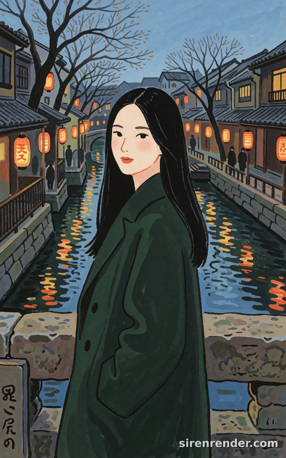 Krea 2 render: gouache illustration seed 501