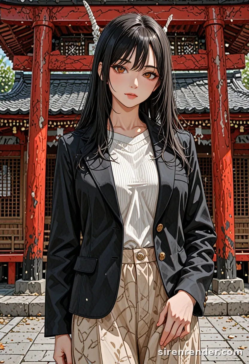 WAI-Illustrious render with the tag shrine, seed 1002