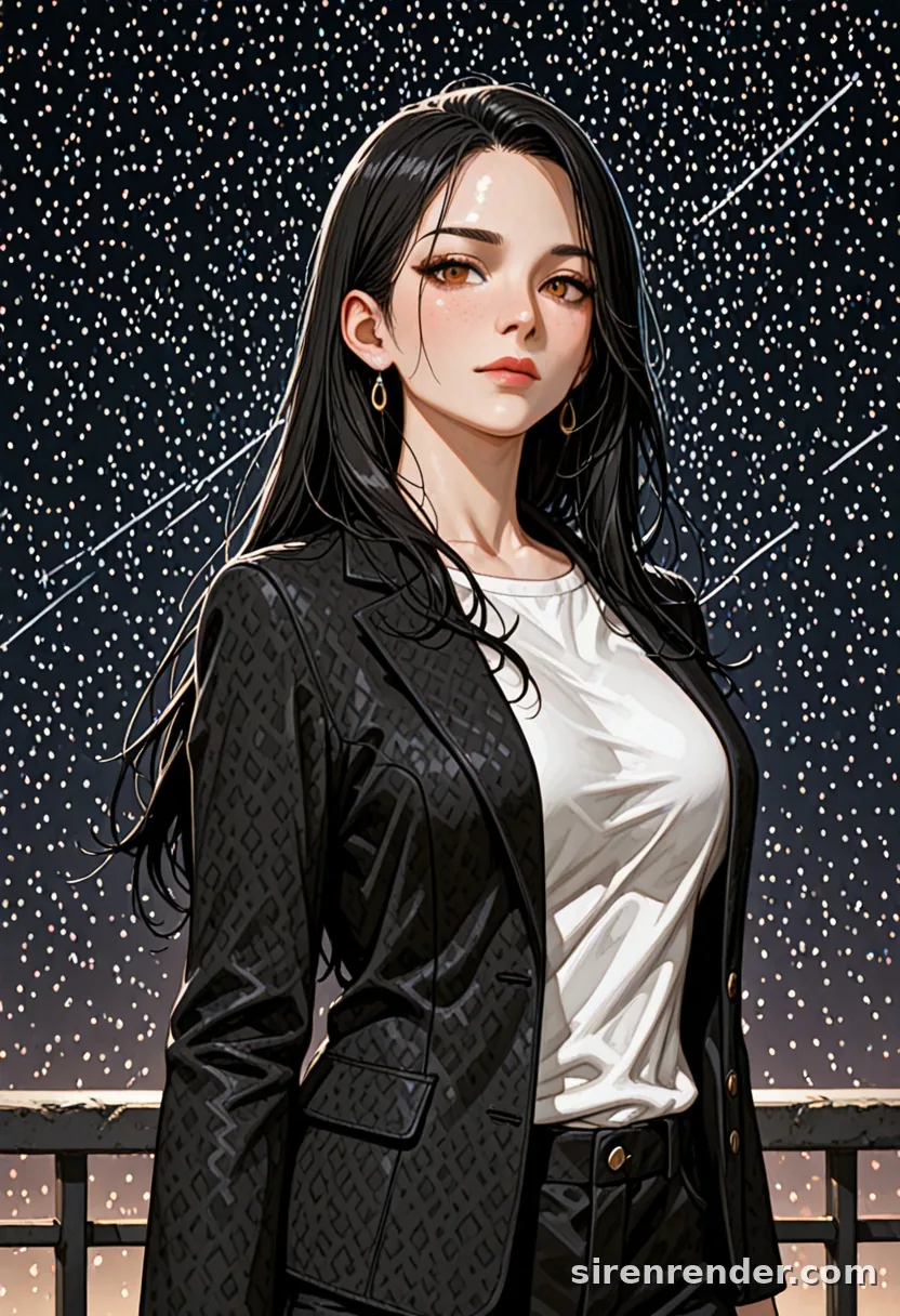 WAI-Illustrious render with the tag starry sky, seed 1001