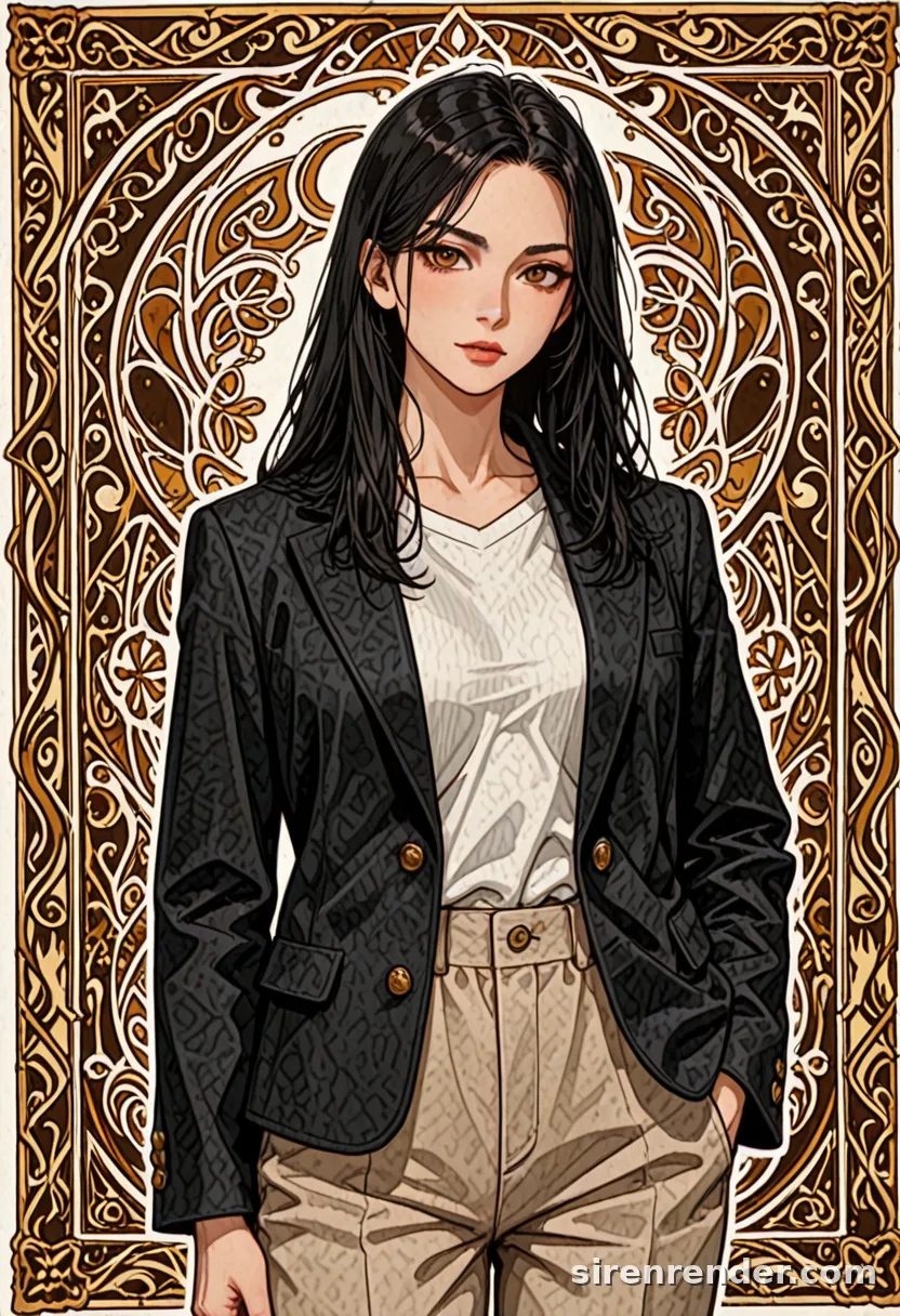 WAI-Illustrious render with the tag white background, seed 1002