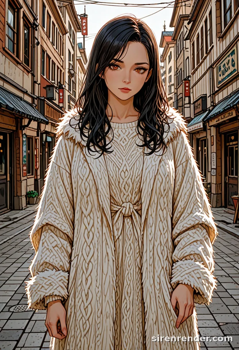 WAI-Illustrious render with the tag fur coat, seed 1002