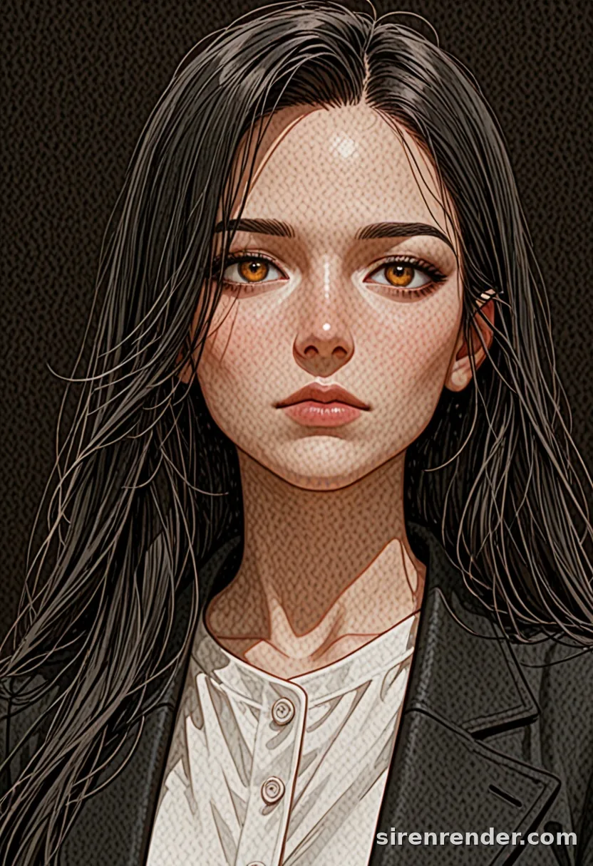 WAI-Illustrious render with the tag expressionless, seed 1002