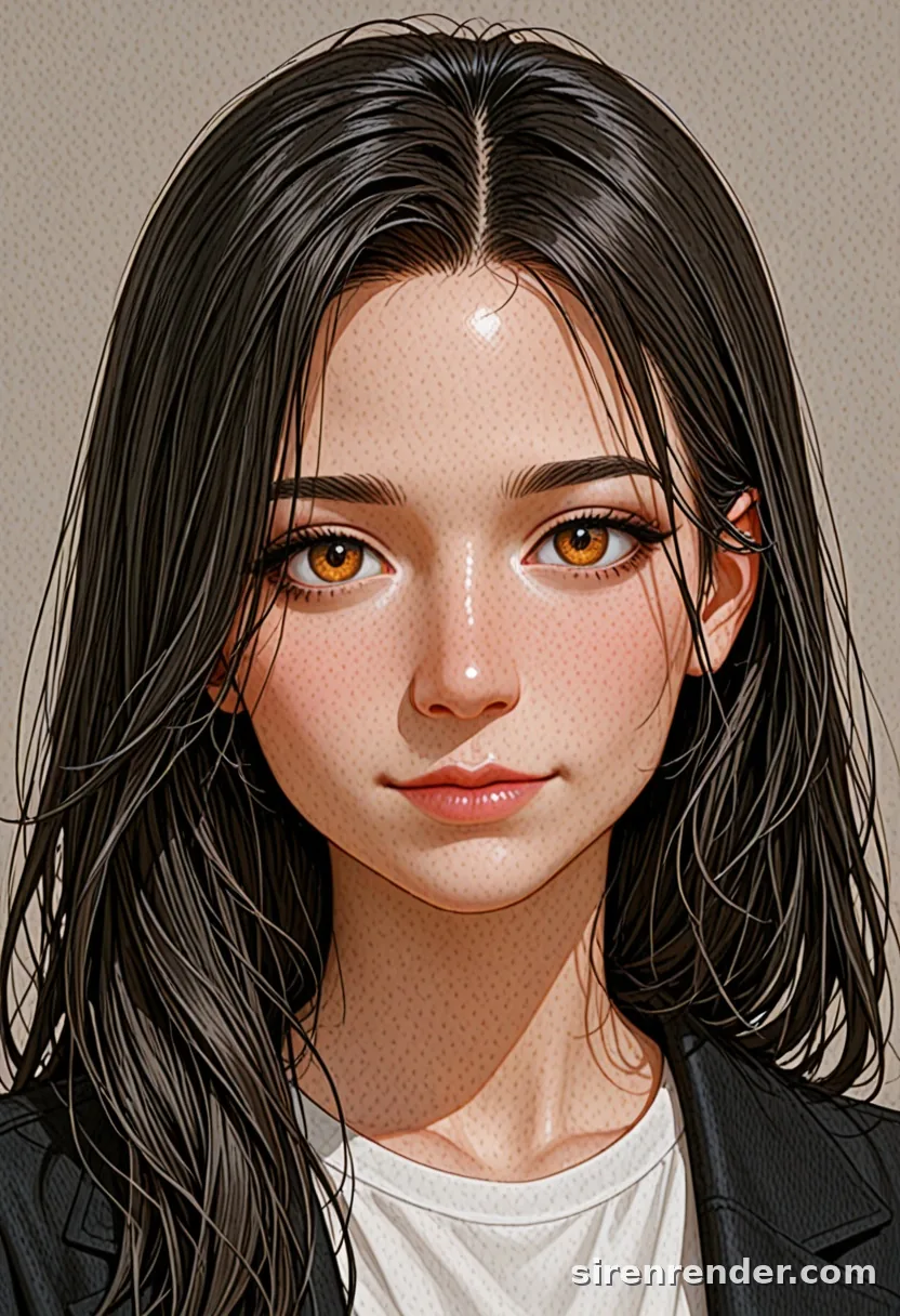 WAI-Illustrious render with the tag light smile, seed 1001