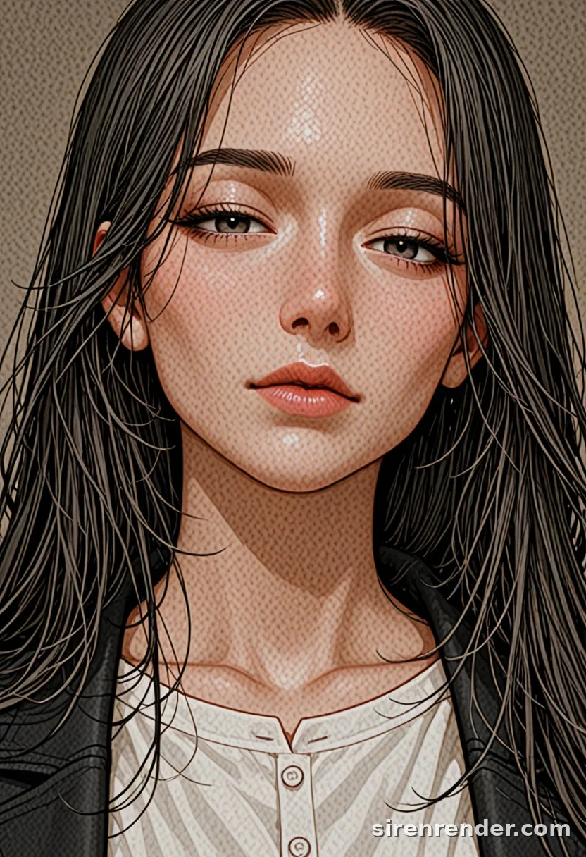 WAI-Illustrious render with the tag half-closed eyes, seed 1002