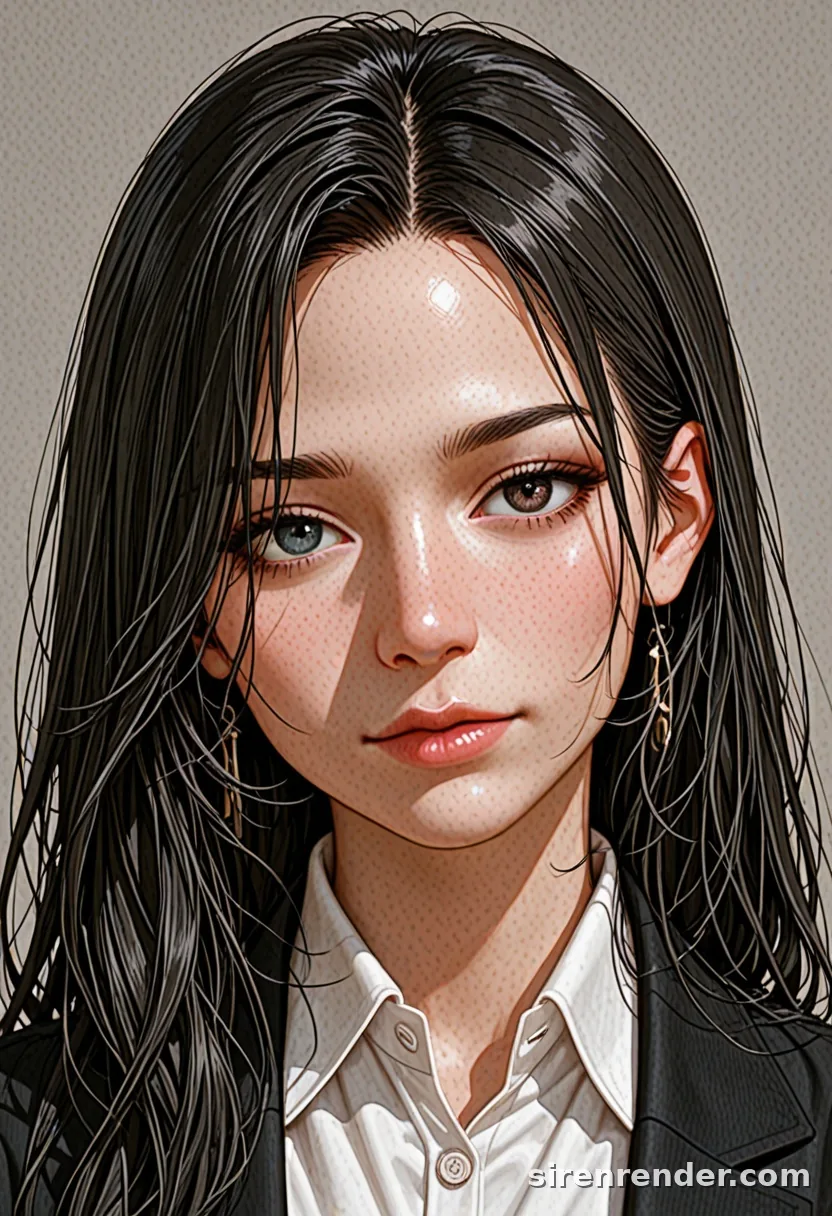 WAI-Illustrious render with the tag heterochromia, seed 1001
