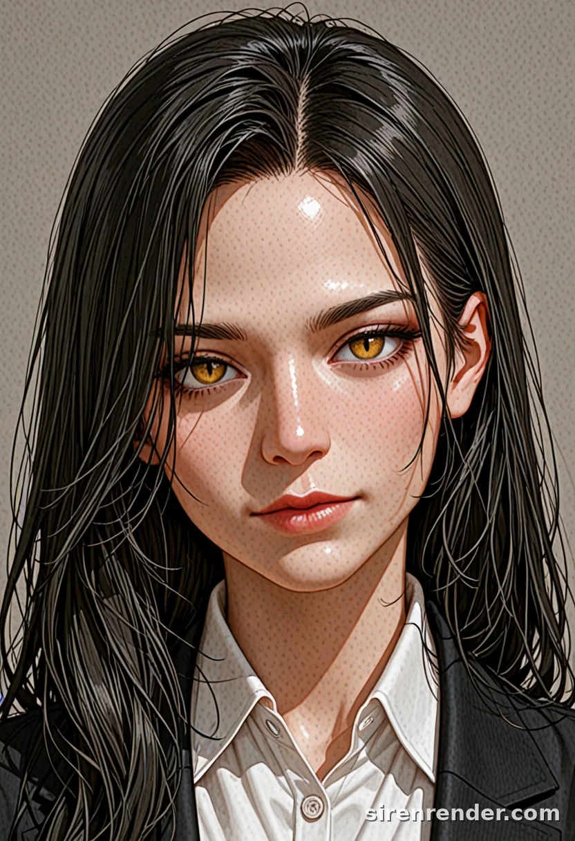 WAI-Illustrious render with the tag slit pupils, seed 1001