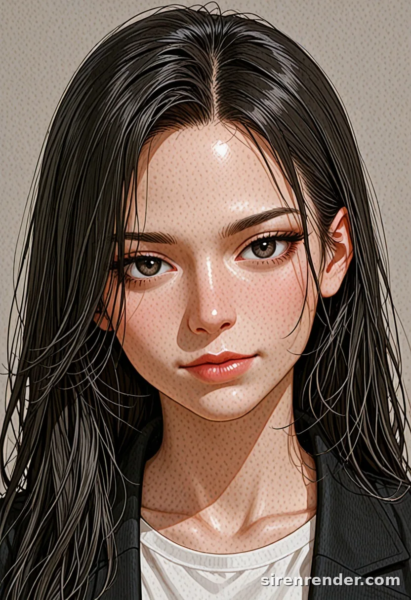 WAI-Illustrious render with the tag tsurime, seed 1001