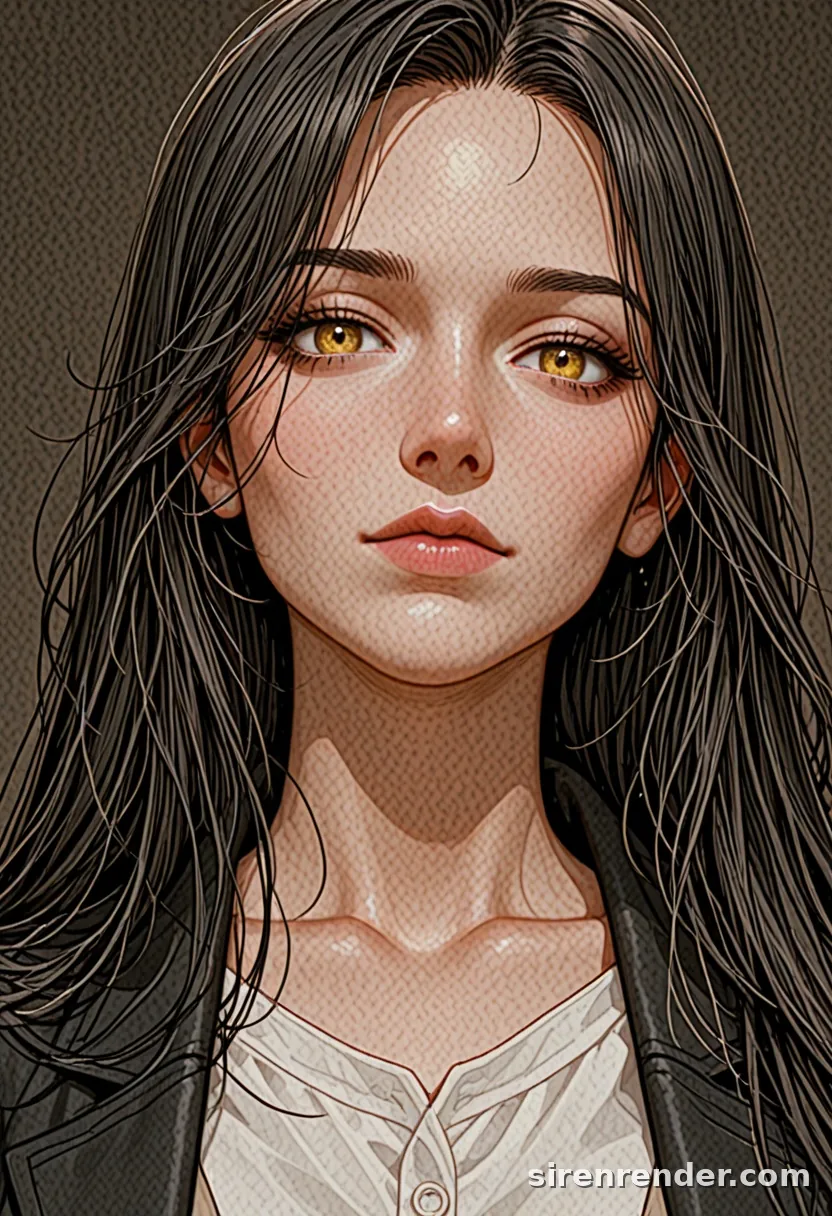WAI-Illustrious render with the tag yellow eyes, seed 1002