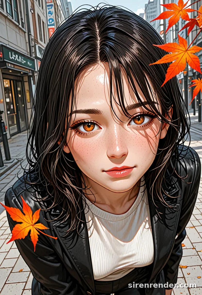 WAI-Illustrious render with the tag close-up, seed 1001