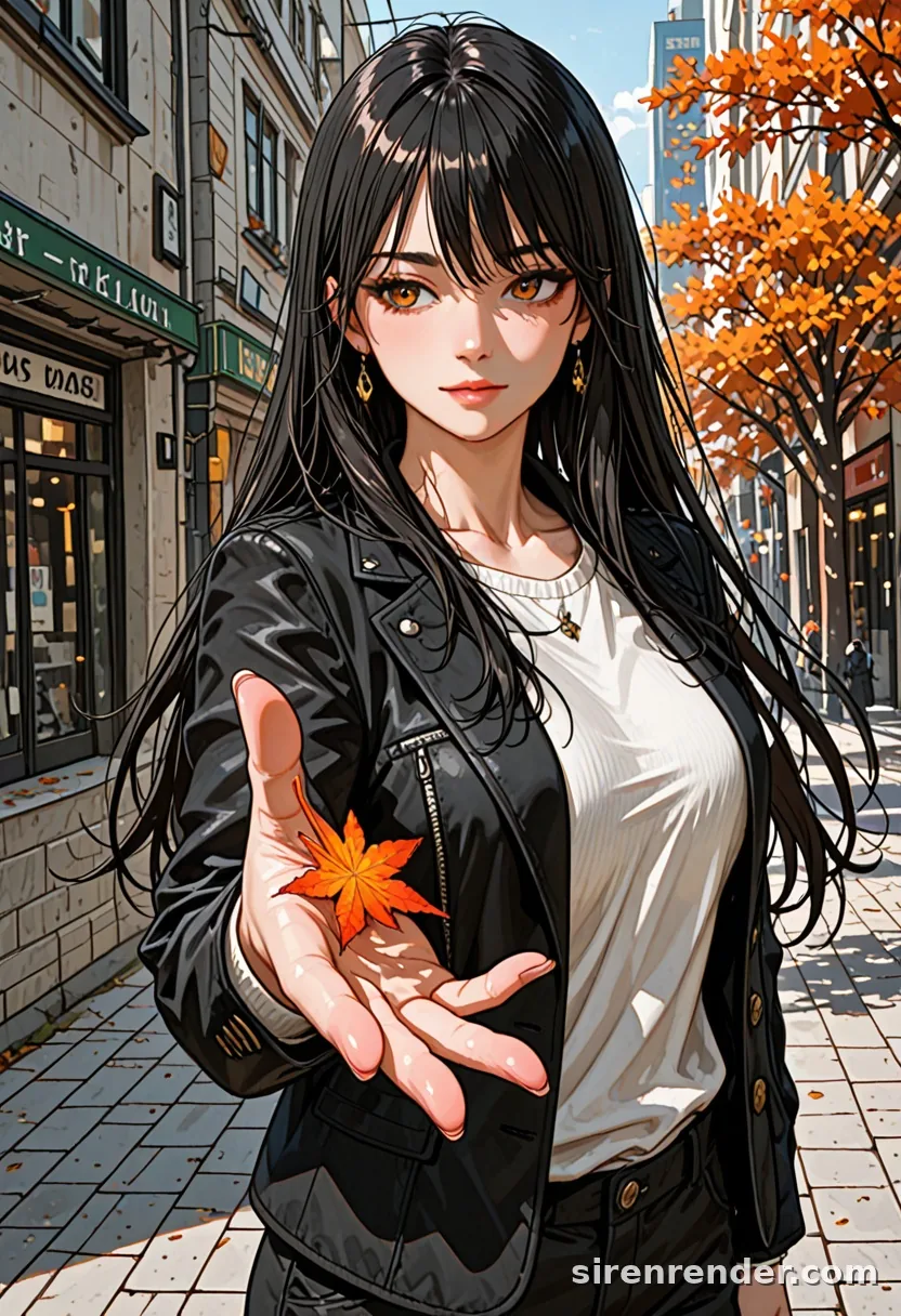 WAI-Illustrious render with the tag foreshortening, seed 1001