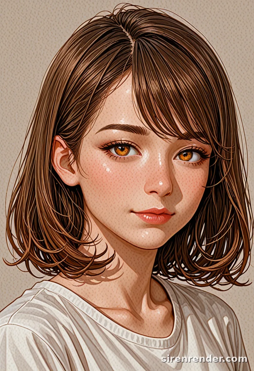 WAI-Illustrious render with the tag swept bangs, seed 1001