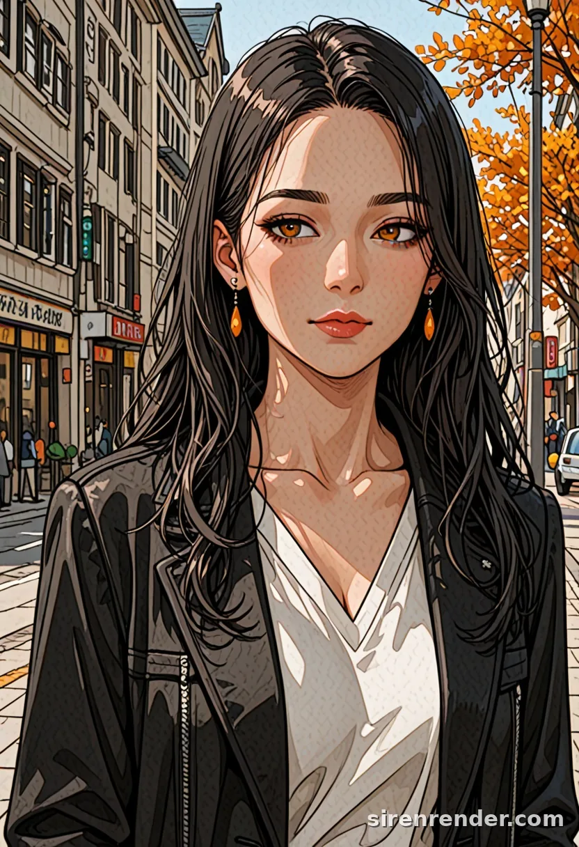 WAI-Illustrious render with the tag flat color, seed 1001