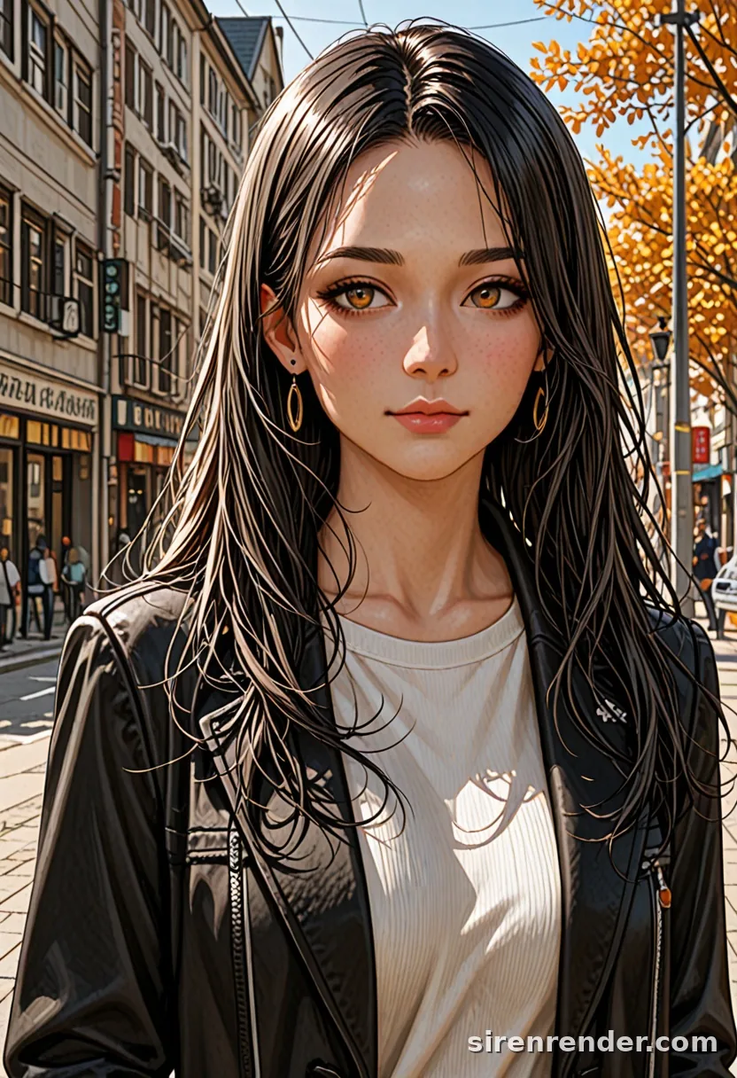 WAI-Illustrious render with the tag lineart, seed 1001