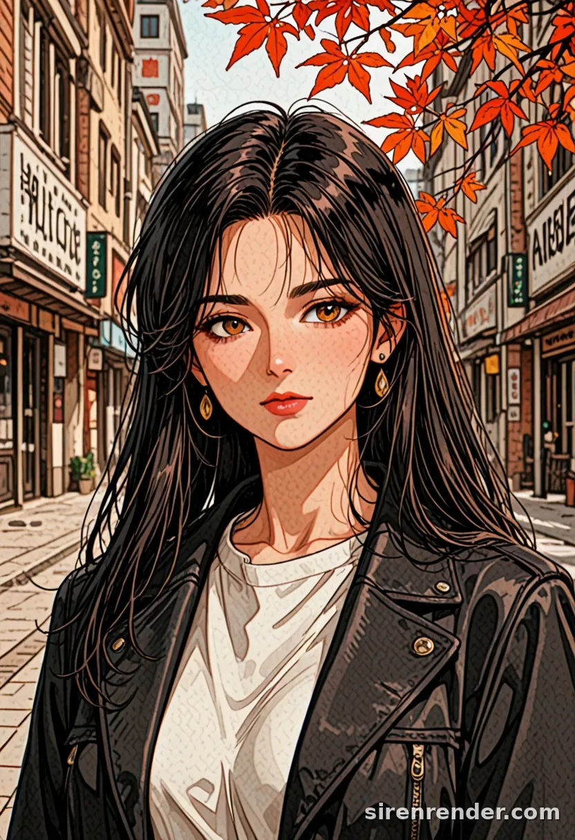 WAI-Illustrious render with the tag retro artstyle, seed 1002