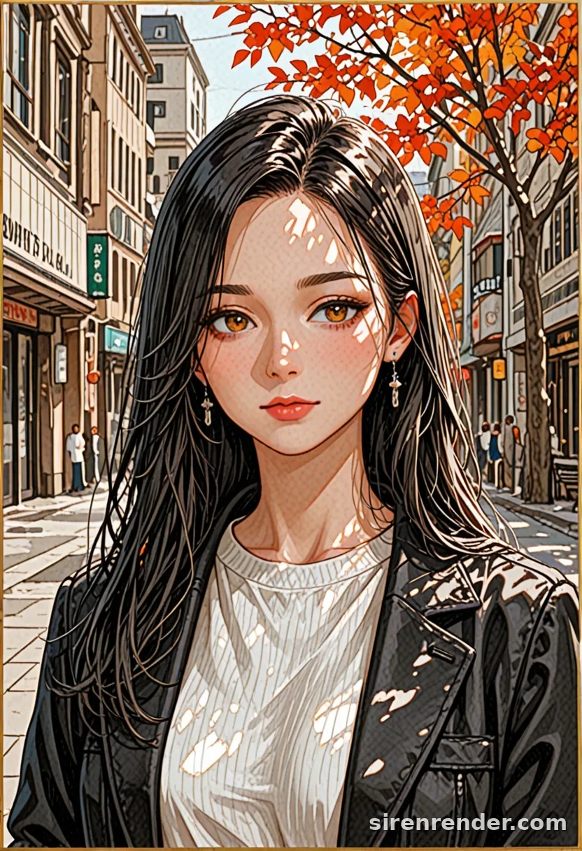 WAI-Illustrious render with the tag traditional media, seed 1002